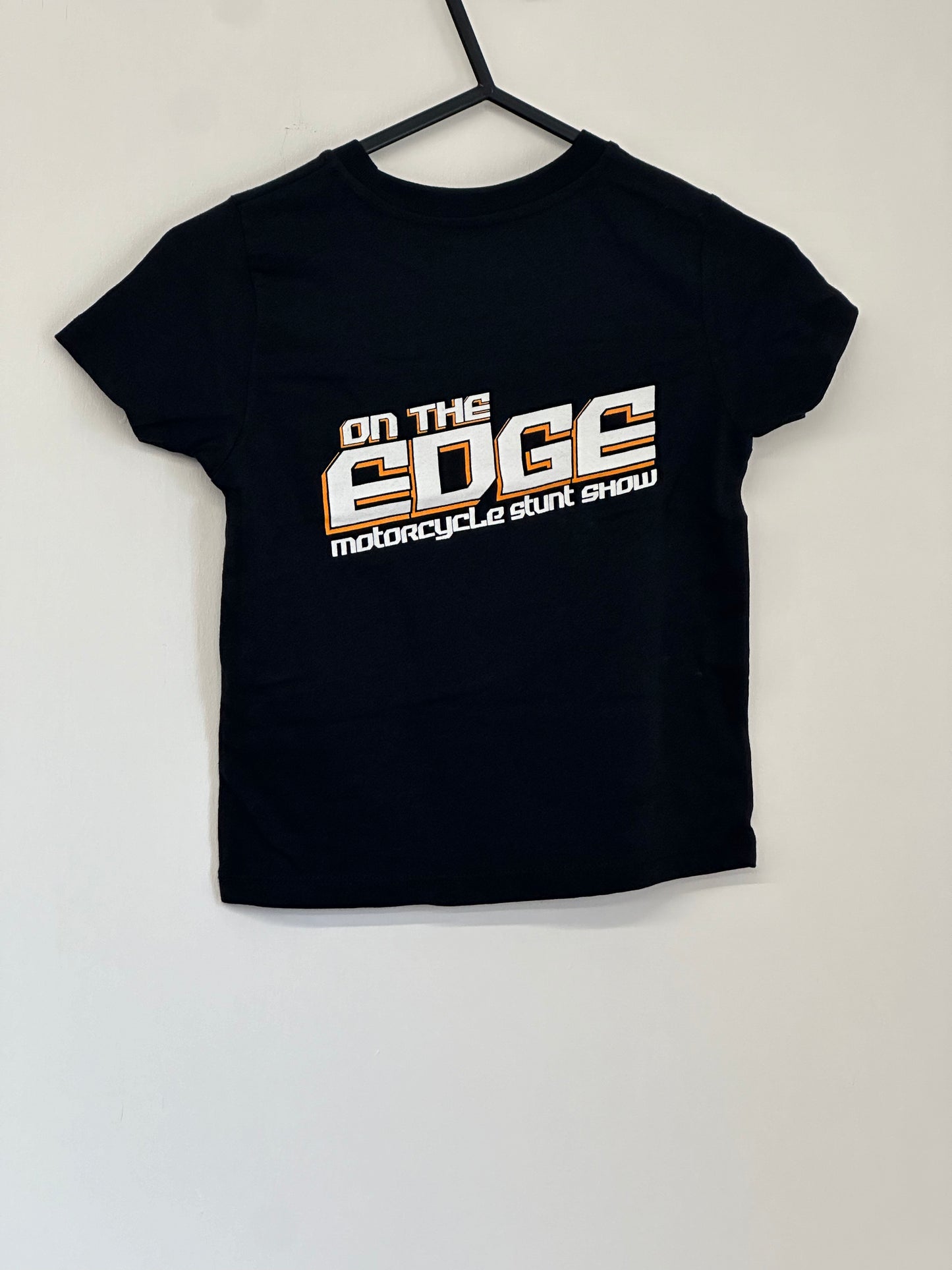 On The Edge Kids Black Tee