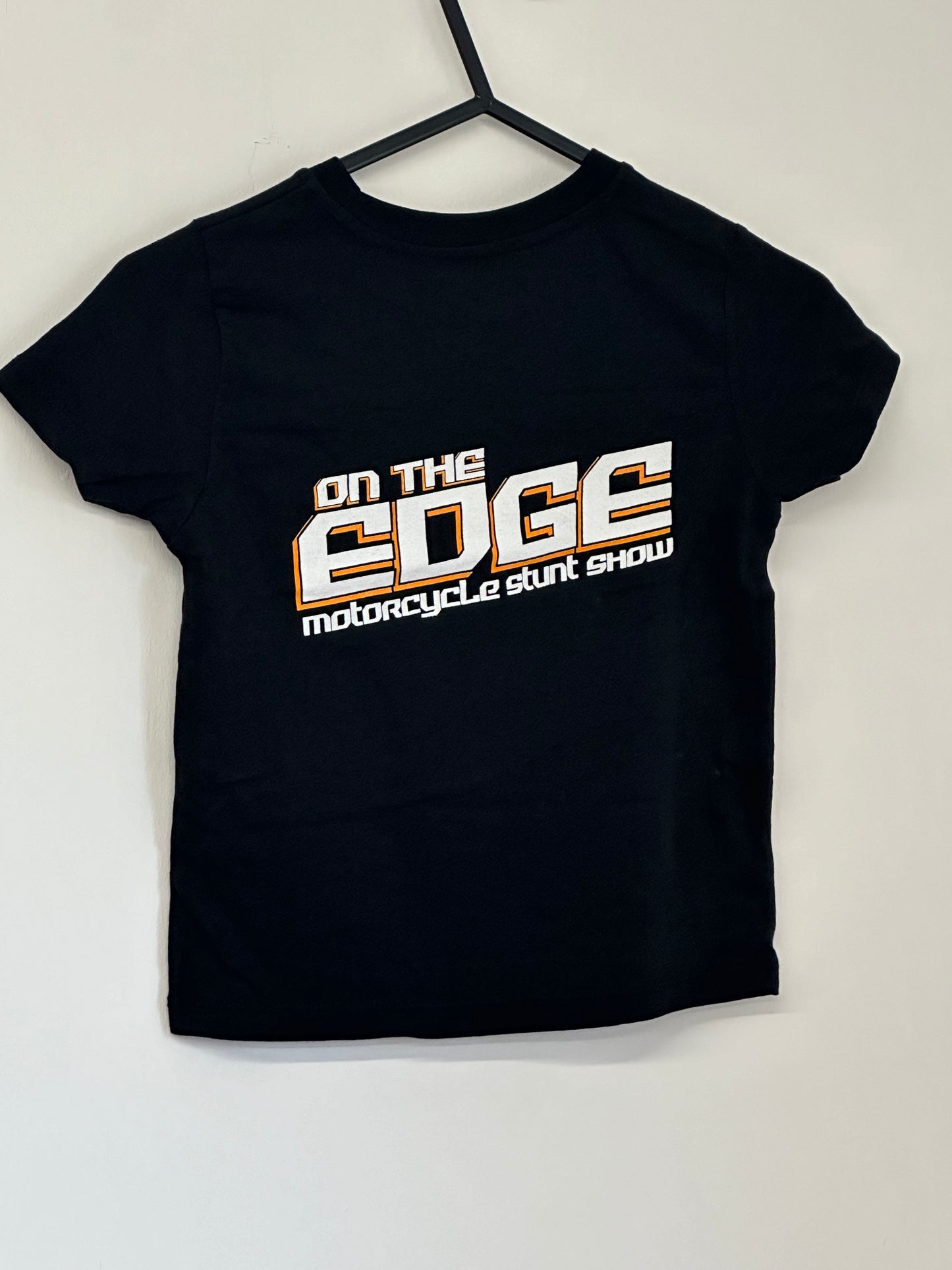 On The Edge Kids Black Tee