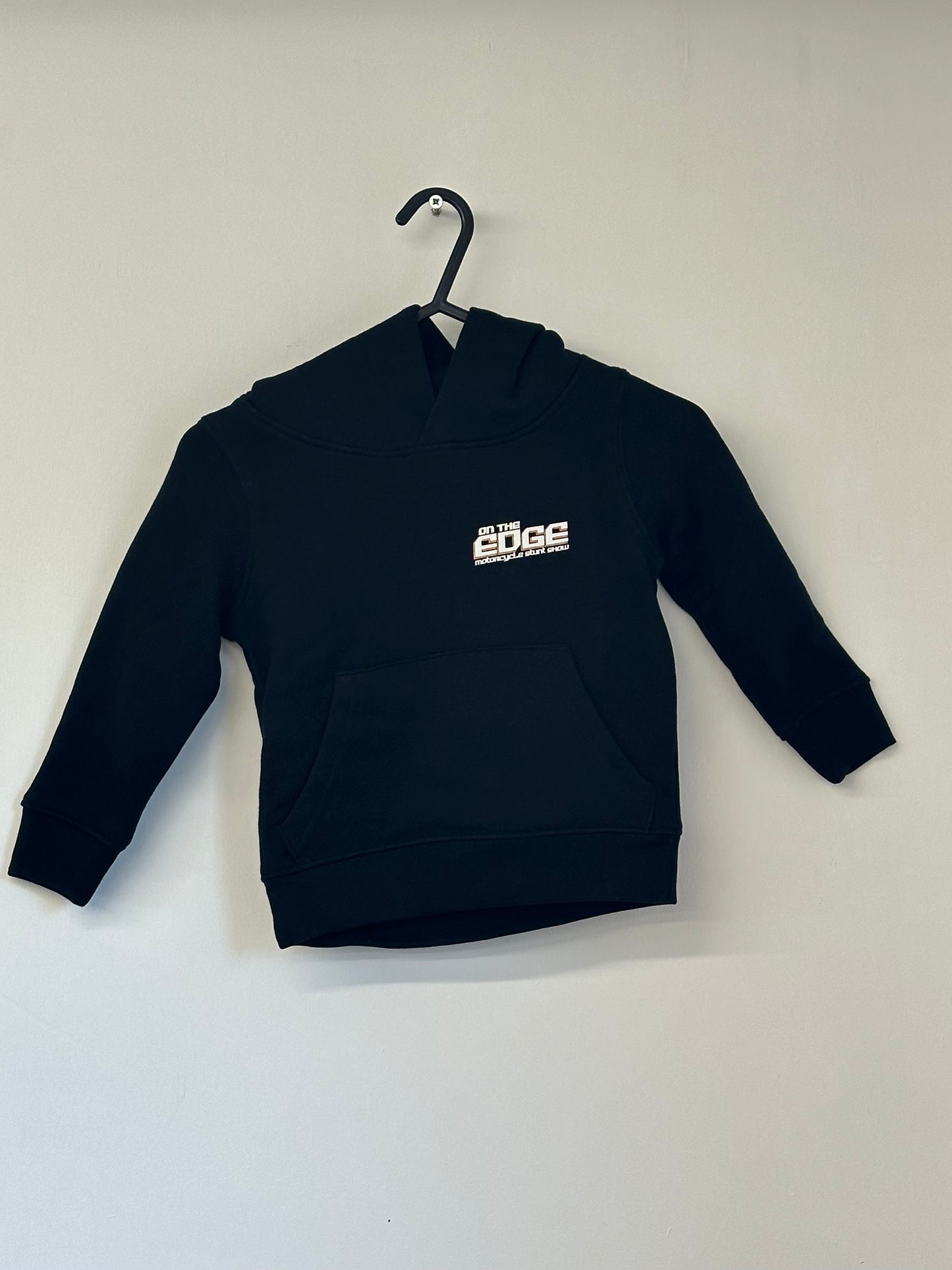 On The Edge Kids Hoodie Black