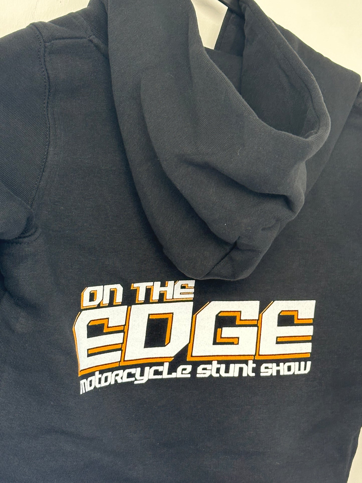 On The Edge Kids Hoodie Black